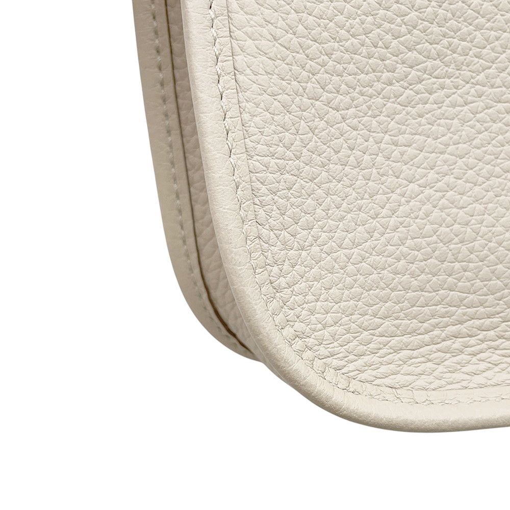 Hermes Evelyne TPM 111 cm Amazon Beton Gold Taurillon Clemence Handbag — view 6