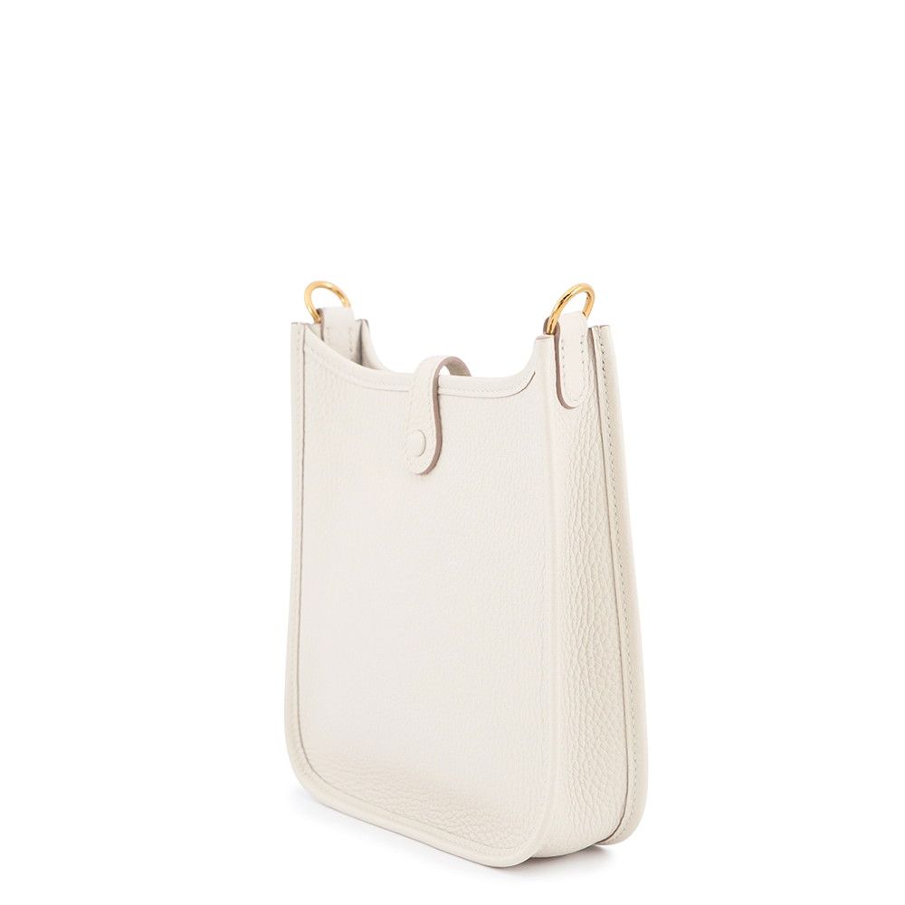 Hermes Evelyne TPM 111 cm Amazon Beton Gold Taurillon Clemence Handbag — view 2