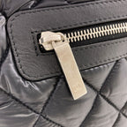Chanel Coco Cocoon Silver Handbag Nylon — view 9