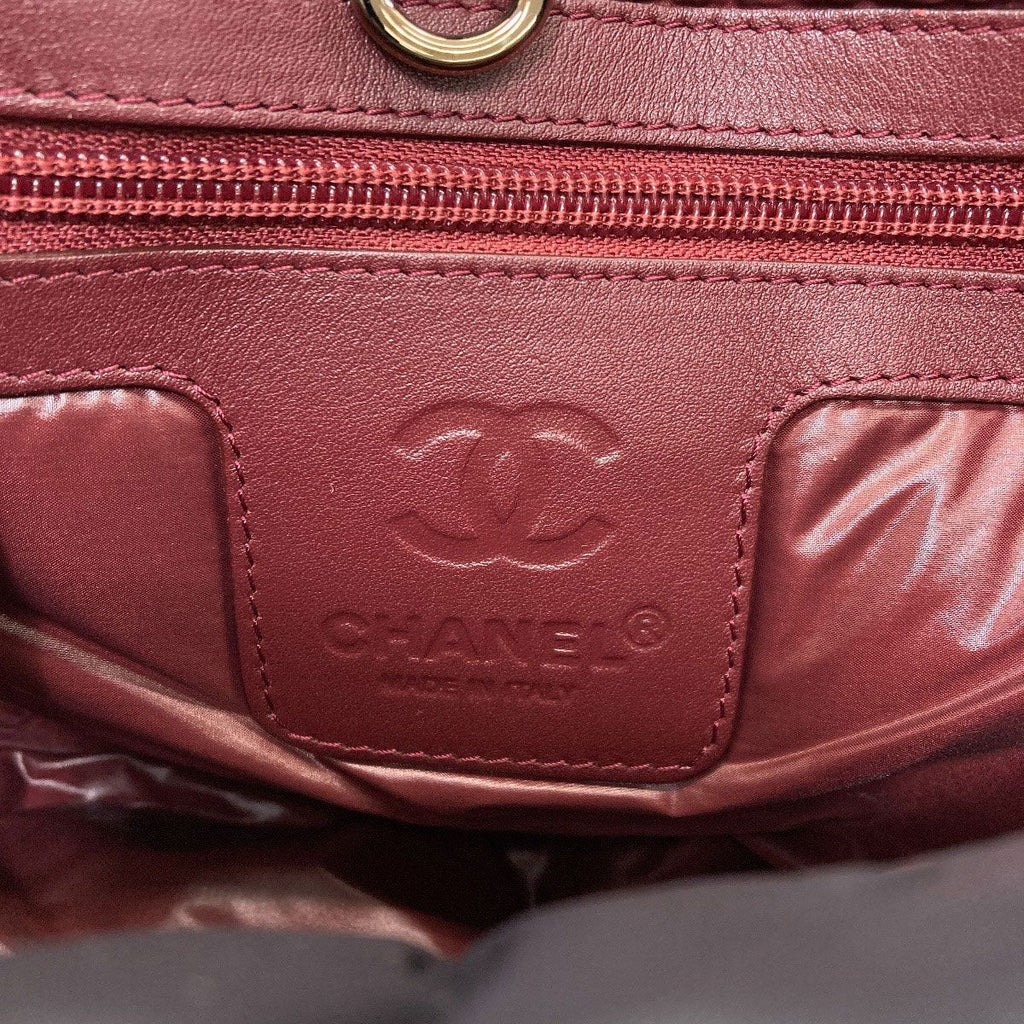 Chanel Coco Cocoon Silver Handbag Nylon — view 6