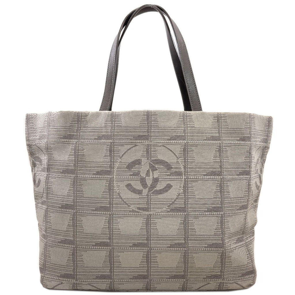Chanel New Travel Line Tote Nylon Jacquard