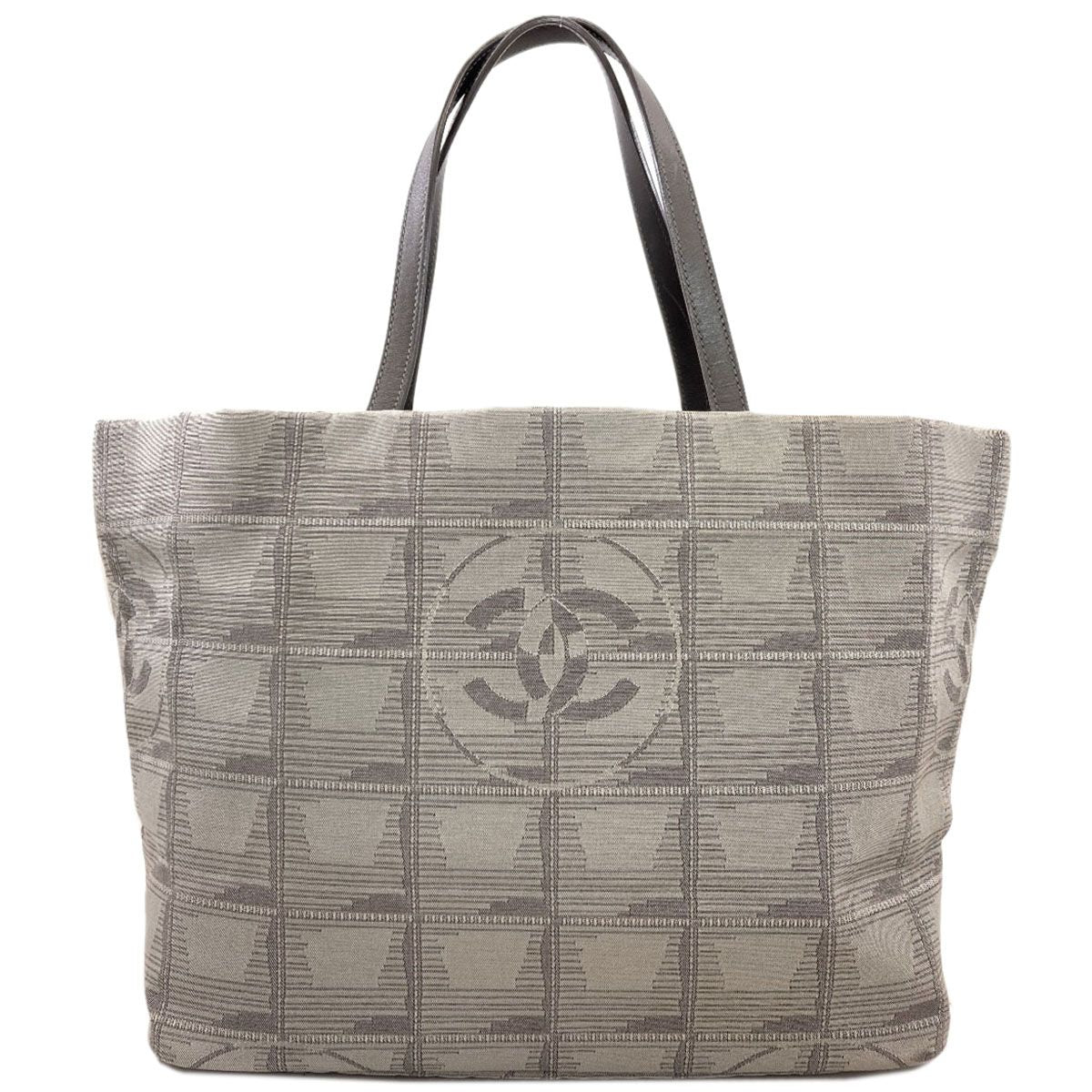 Chanel New Travel Line Tote Nylon Jacquard