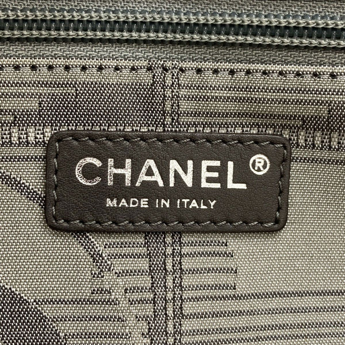 Chanel New Travel Line Tote Nylon Jacquard — view 6
