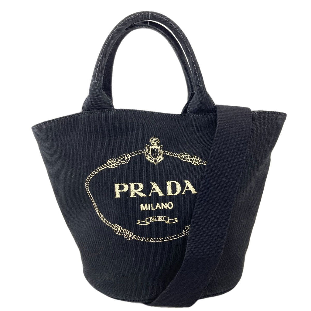 Prada Canapa 2-Way Tote Canvas