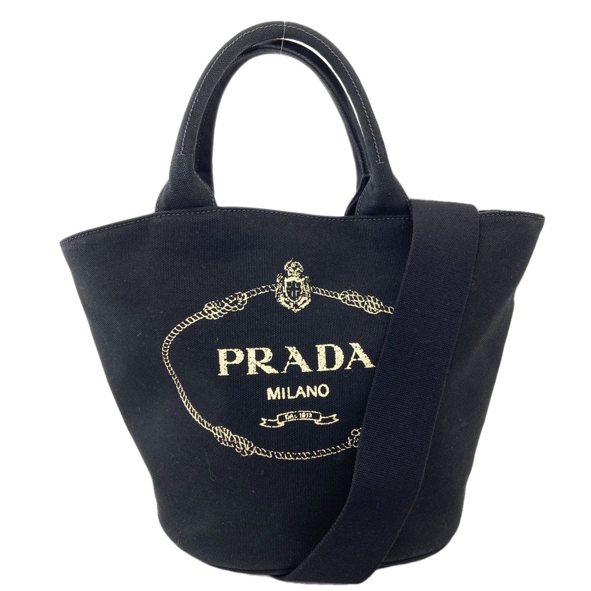 Prada Canapa 2-Way Tote Canvas