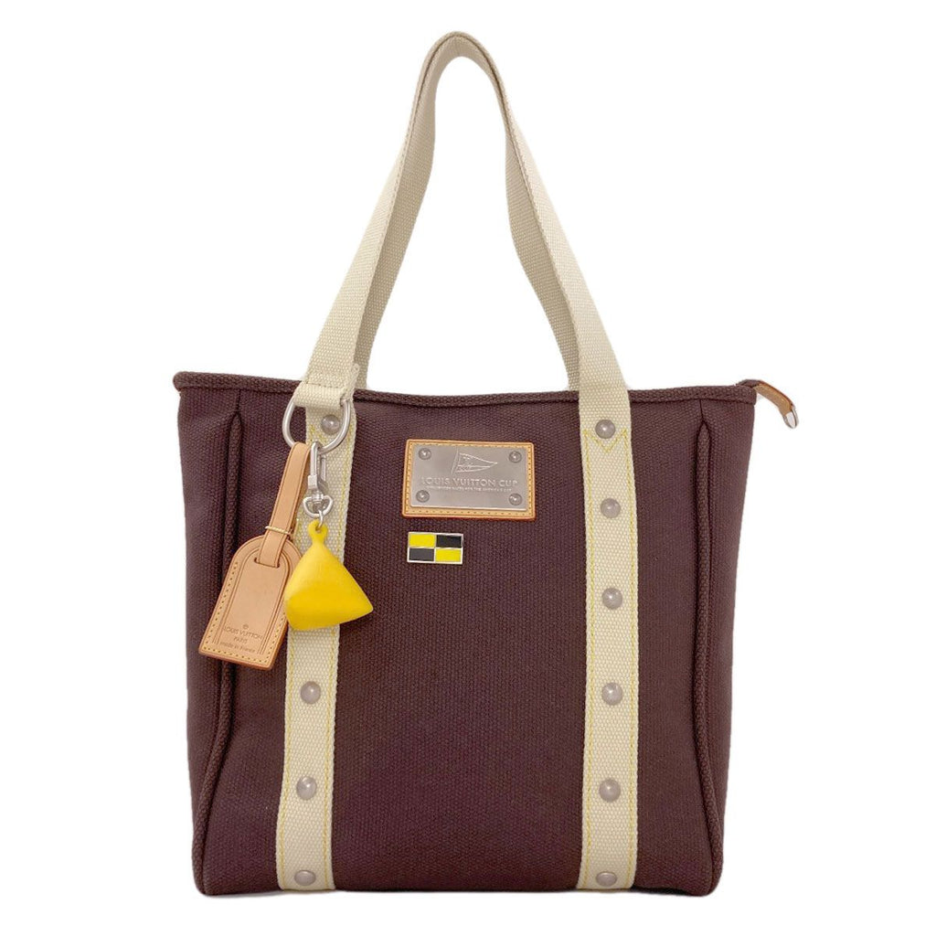 Louis Vuitton Antigua Line Cabas MM Tote Canvas