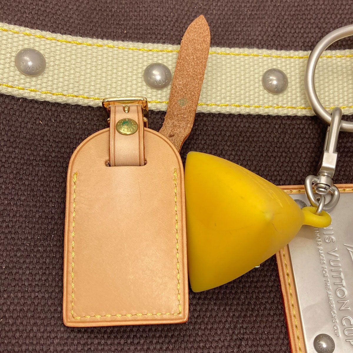 Louis Vuitton Antigua Line Cabas MM Tote Canvas — view 8