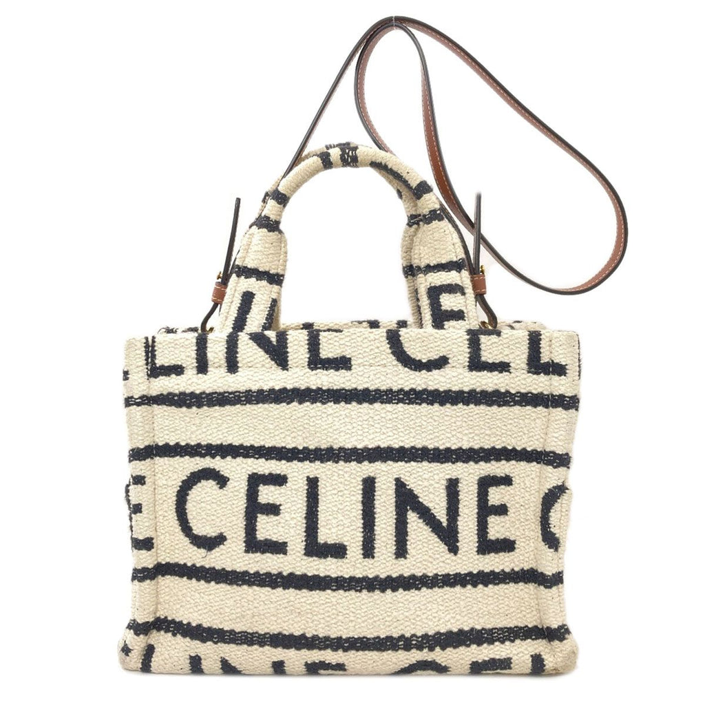 Celine Small Ruka Thais 2-Way Handbag Canvas