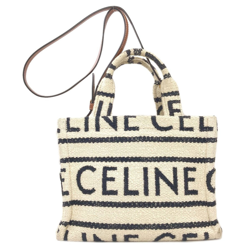Celine Small Ruka Thais 2-Way Handbag Canvas — view 2