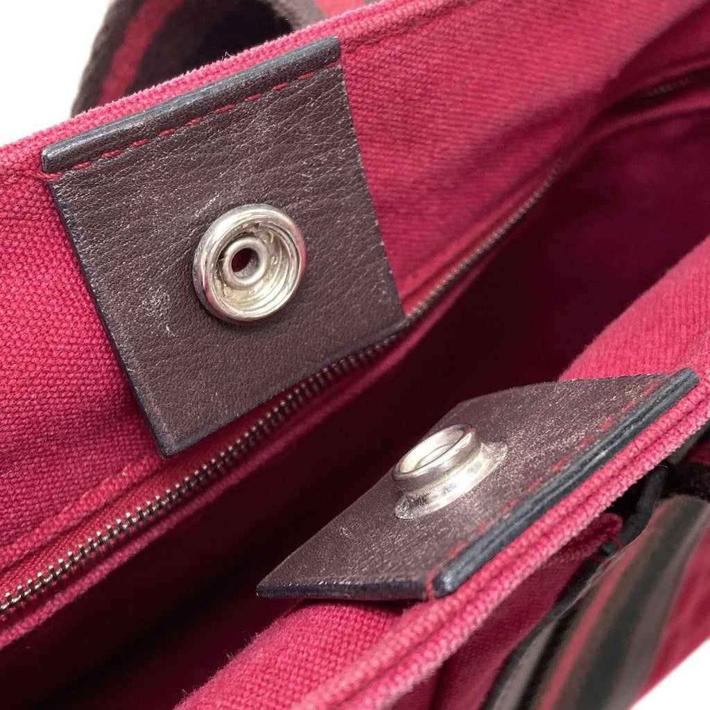 Hermes Troca Horizontal PM Handbag Canvas — view 7