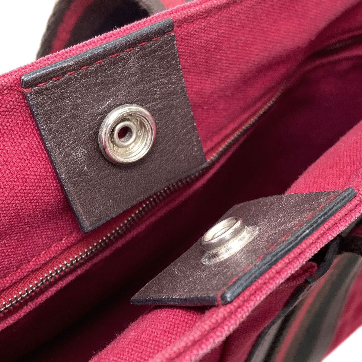 Hermes Troca Horizontal PM Handbag Canvas — view 7