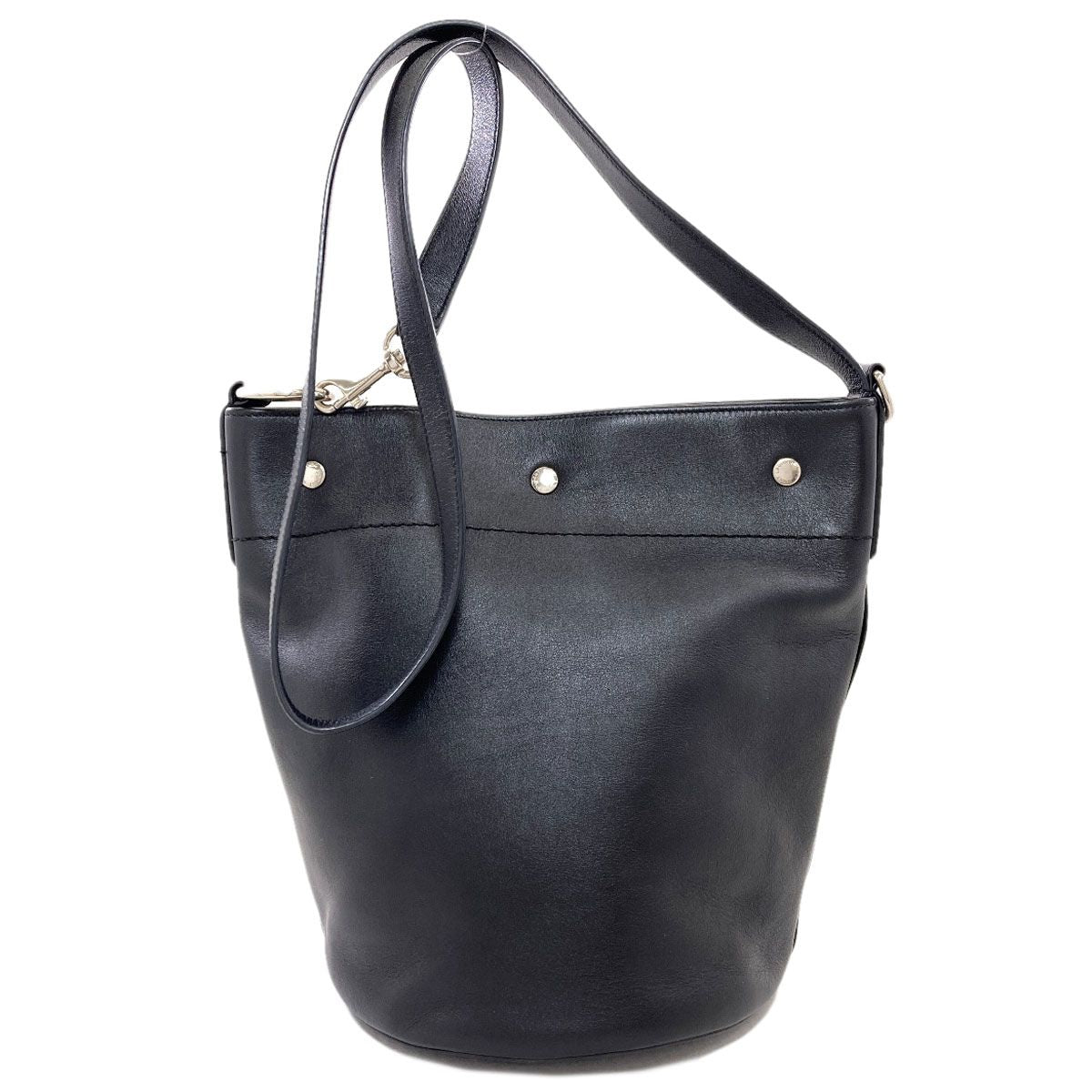 Saint Laurent Logo Shoulder Bag Calf — view 2