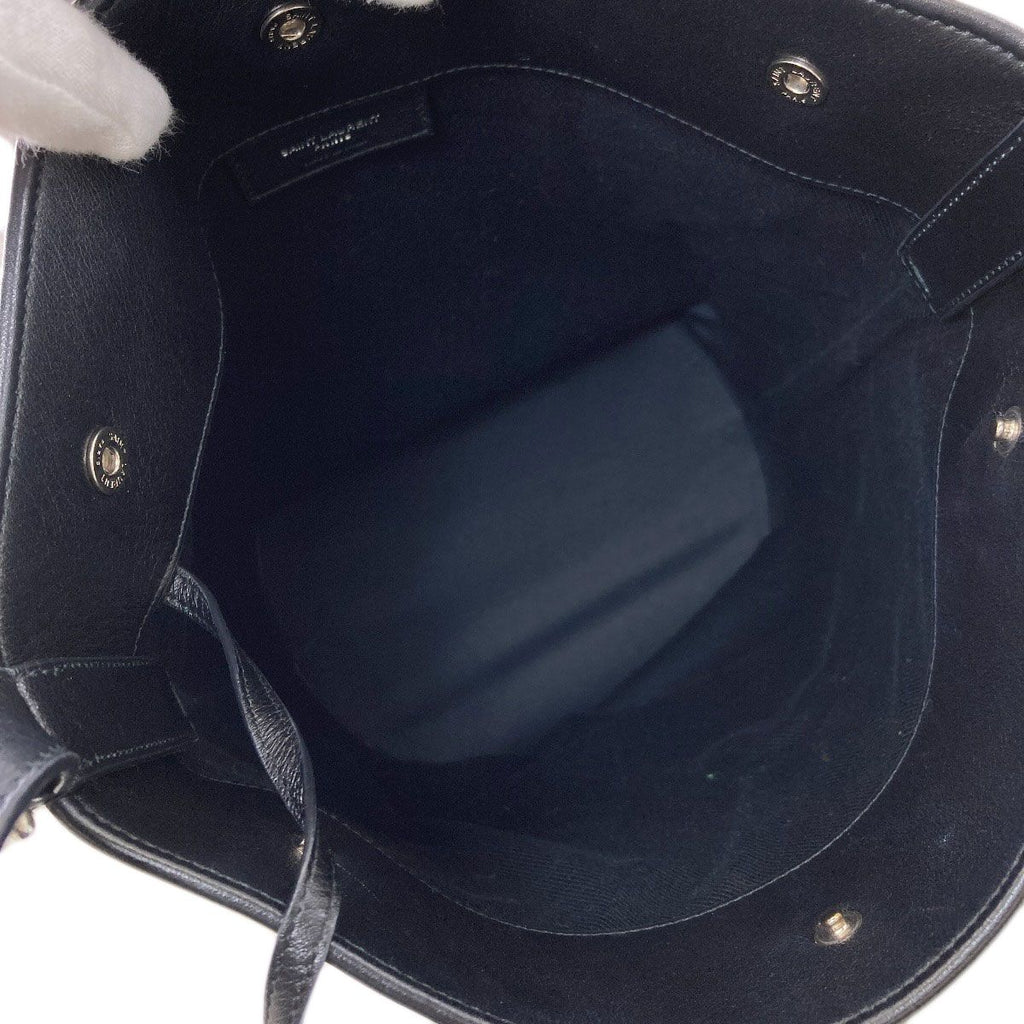 Saint Laurent Logo Shoulder Bag Calf — view 5
