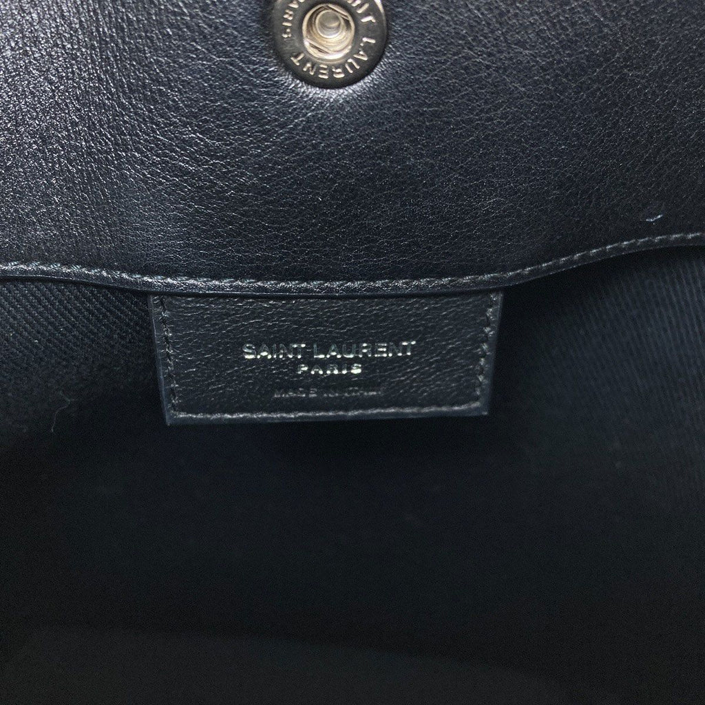 Saint Laurent Logo Shoulder Bag Calf — view 6