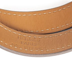 Hermes Kelly Double Tour Bracelet Light Pink Swift Leather — view 3