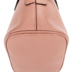Gucci Small Faux Crossbody Pink Gray Calfskin Leather — view 7