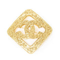 Chanel CC Diamond Brooch