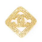 Chanel CC Diamond Brooch