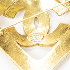 Chanel CC Diamond Brooch — view 3