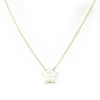Chanel CC Round Pendant Gold Plated