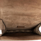 Gucci Small Dionysus Chain Crossbody Brown Beige Supreme Canvas — view 9