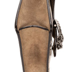 Gucci Small Dionysus Chain Crossbody Brown Beige Supreme Canvas — view 8