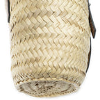 Loewe Small Mercy Basket Brown Raffia Canvas Shoulder — view 8