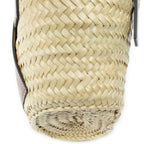 Loewe Small Mercy Basket Brown Raffia Canvas Shoulder — view 7