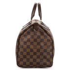 Louis Vuitton Speedy 30 Dark Brown Damier Ebene Handbag — view 3