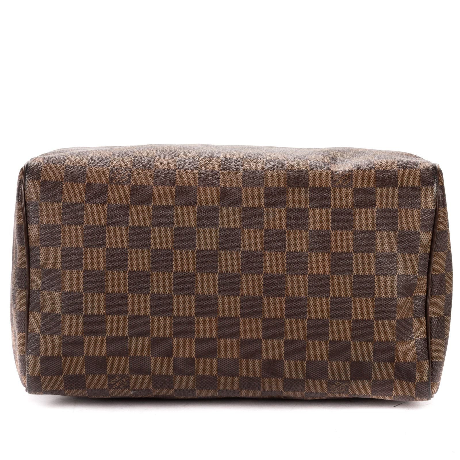 Louis Vuitton Speedy 30 Dark Brown Damier Ebene Handbag — view 6