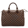 Louis Vuitton Speedy 30 Dark Brown Damier Ebene Handbag