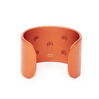 Hermes Collier de Chien Sunset Calf Bracelet Orange Aluminuma — view 3