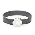Hermes Clou de Selle Bracelet Black Swift Leather