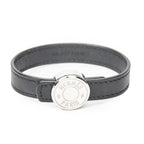 Hermes Clou de Selle Bracelet Black Swift Leather