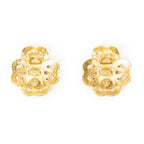 Chanel CC Logo Heart Clip Type Necklace Gold Plated — view 3