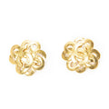 Chanel CC Logo Heart Clip Type Necklace Gold Plated
