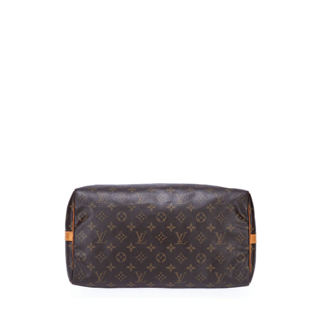 Louis Vuitton Speedy Bandouliere Brown Monogram Canvas Handbag — view 6