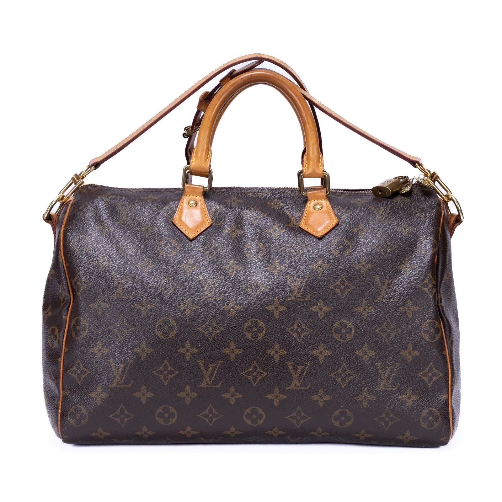 Louis Vuitton Speedy Bandouliere Brown Monogram Canvas Handbag