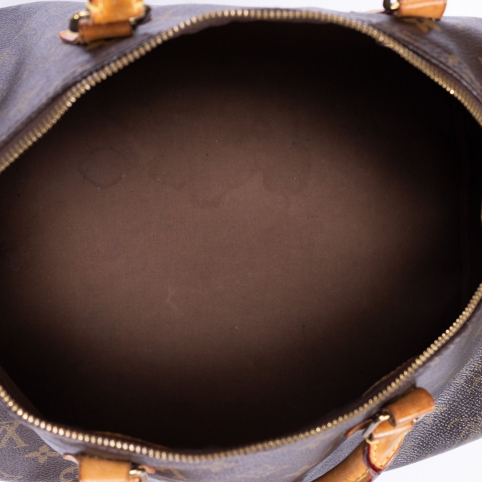 Louis Vuitton Speedy Bandouliere Brown Monogram Canvas Handbag — view 9