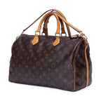 Louis Vuitton Speedy Bandouliere Brown Monogram Canvas Handbag — view 2