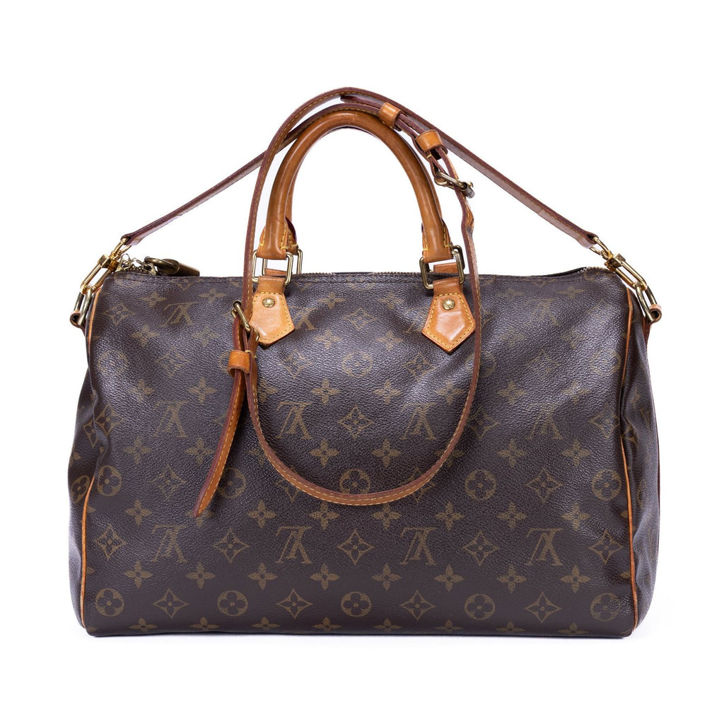 Louis Vuitton Speedy Bandouliere Brown Monogram Canvas Handbag — view 5