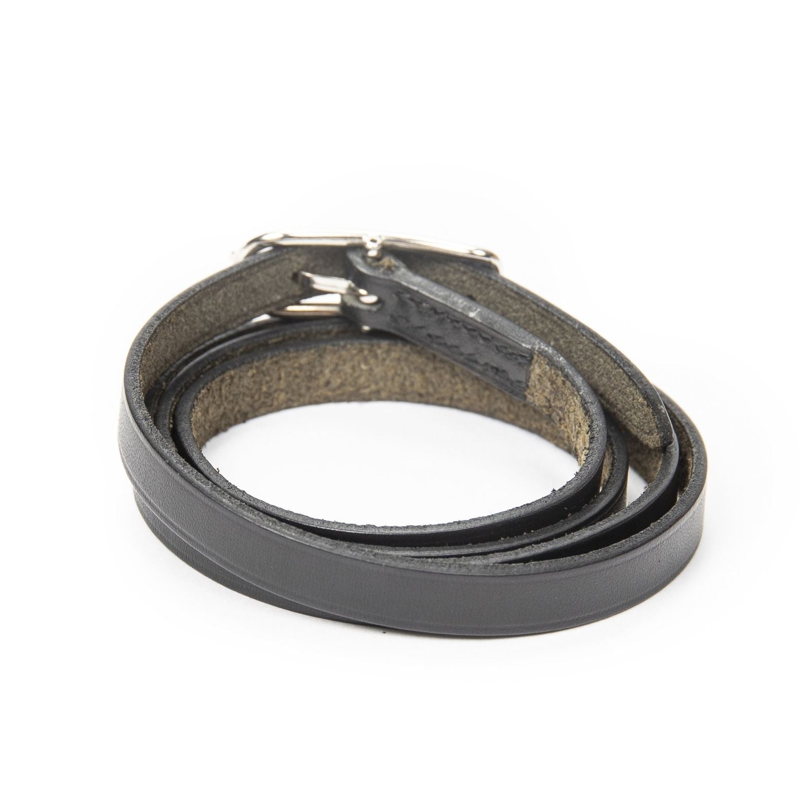 Hermes Hapi 4 II Bracelet Black Swift Leather — view 2