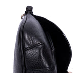 Gucci Bamboo Nouveau Fringe Small Crossbody Black Spike Calfskin Leather — view 8
