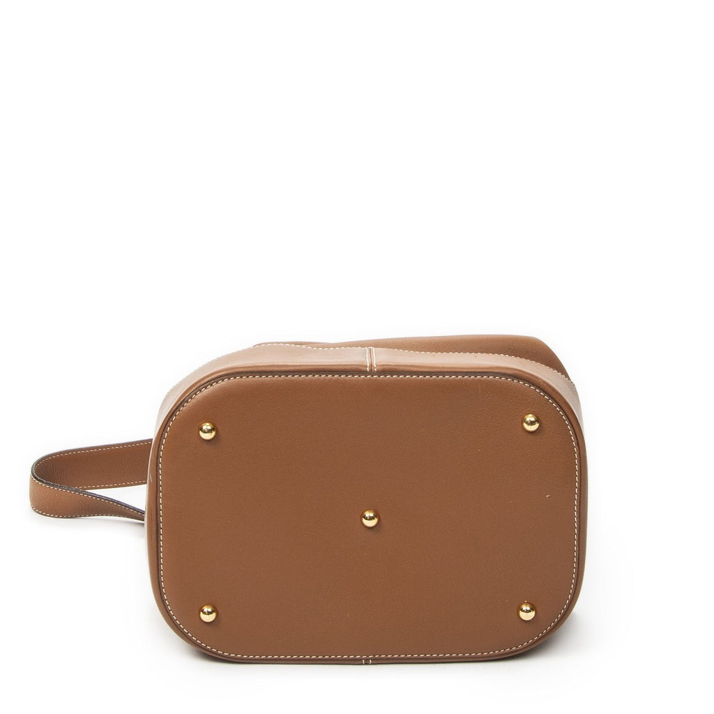Loewevintage Anton Backpack Brown Calfskin Leather — view 6