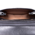 Gucci Bamboo Nouveau Fringe Small Crossbody Black Spike Calfskin Leather — view 9