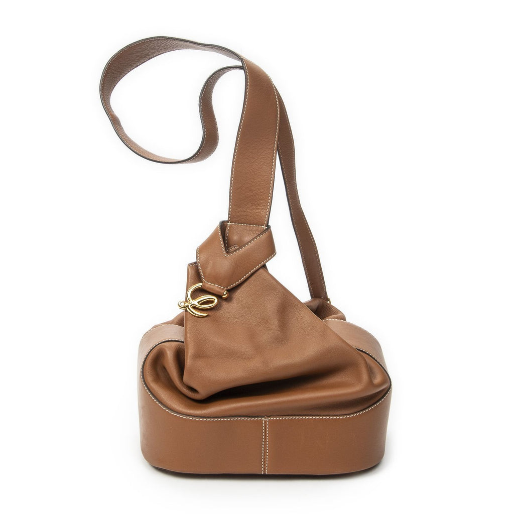 Loewevintage Anton Backpack Brown Calfskin Leather