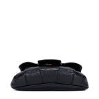 Gucci Bamboo Nouveau Fringe Small Crossbody Black Spike Calfskin Leather — view 6
