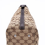 Gucci Serry Line Tote Dark Brown Beige Monogram Canvas — view 8