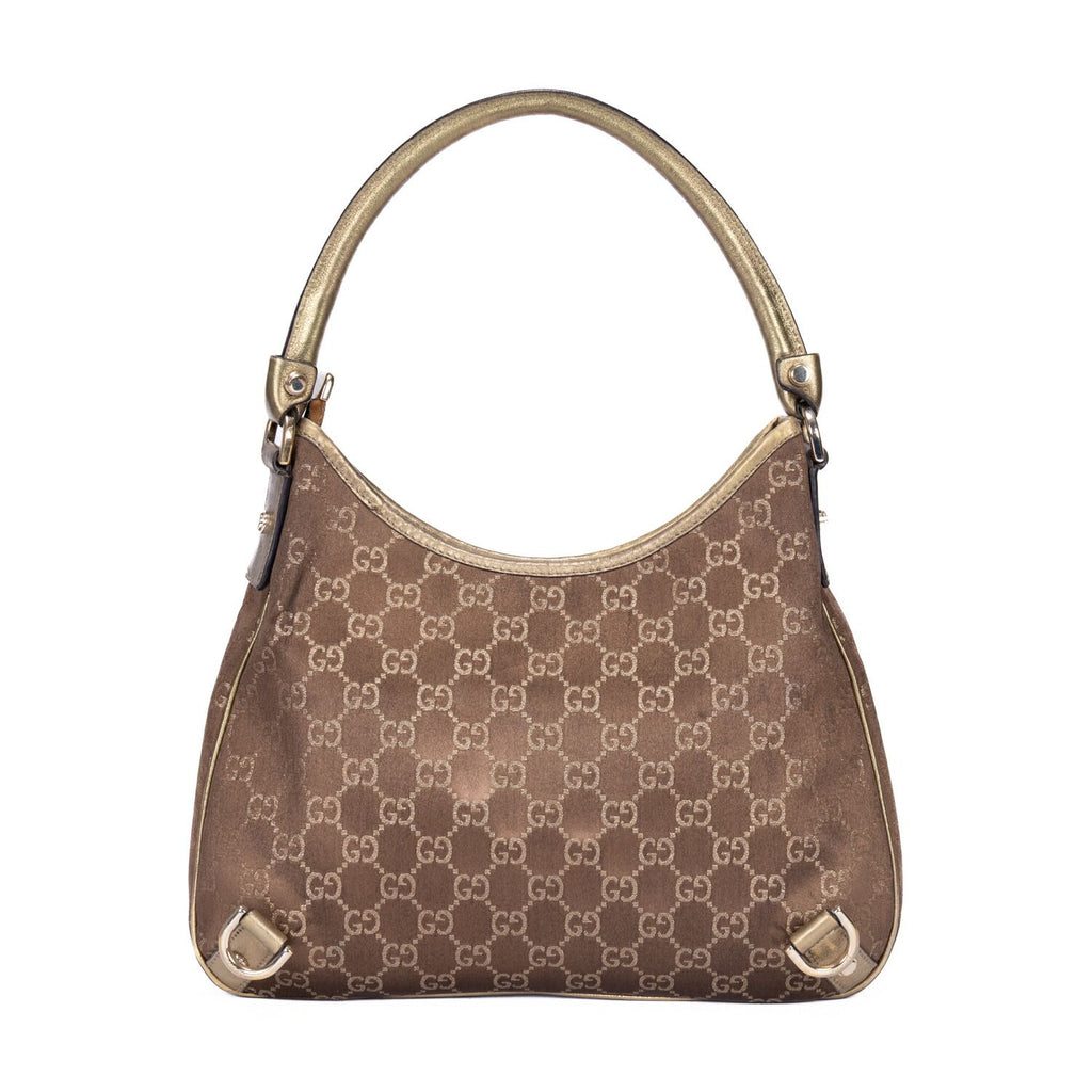 Gucci Abbey D-Sling Brown Monogram Canvas Handbag — view 5