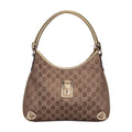 Gucci Abbey D-Sling Brown Monogram Canvas Handbag